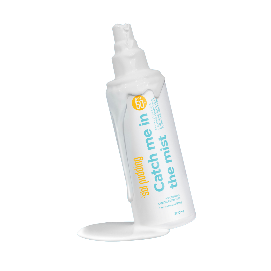 Catch Me In The Mist Liquid Sunscreen Spray | SPF 50 PA++++ | Broad Spectrum UVA & UVB | No White Cast | Fast Absorbing | Lightweight | Alcohol-Free | Paraben-Free | All Skin Types | For Women & Men