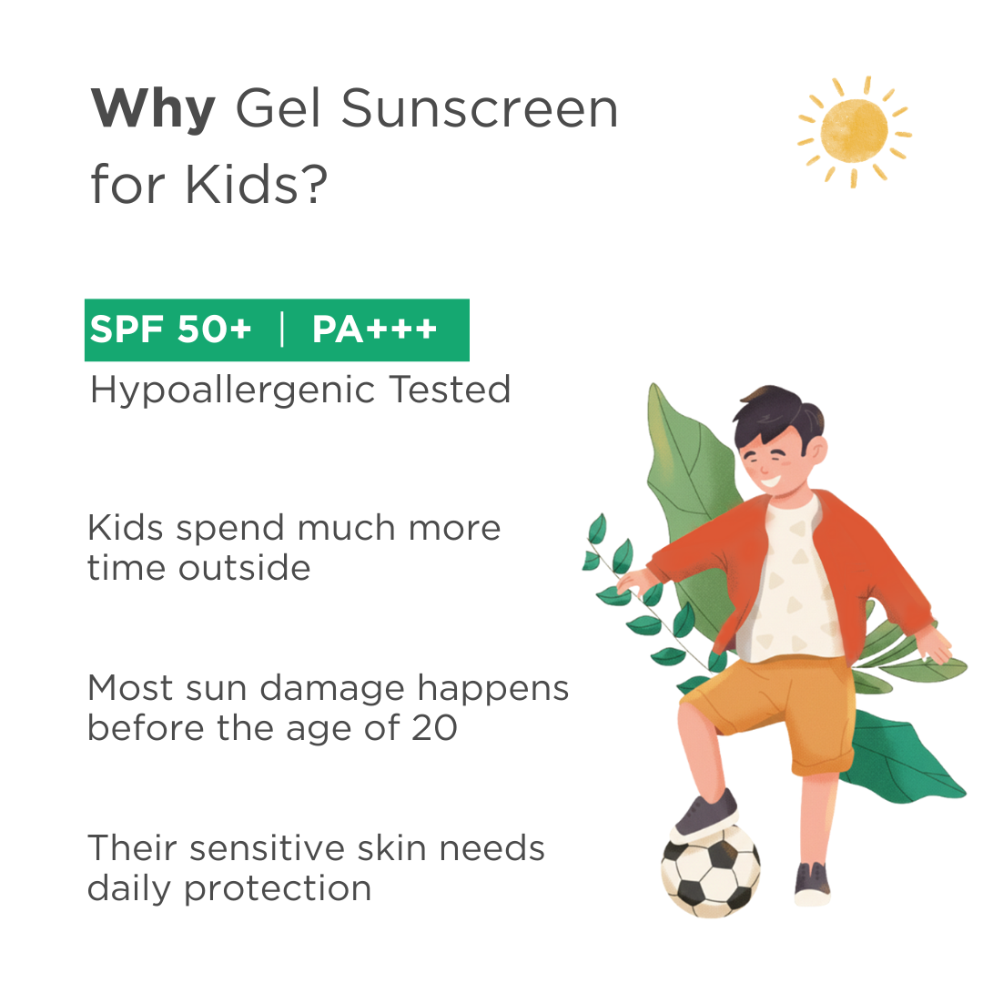 Catch Me Outside – Kids Sunscreen | SPF 50 PA+++ | UVA UVB | Hypoallergenic | All Skin Types | Lightweight | No White Cast | Water Resistant | For Children, Teens & Family | Daily & Swim