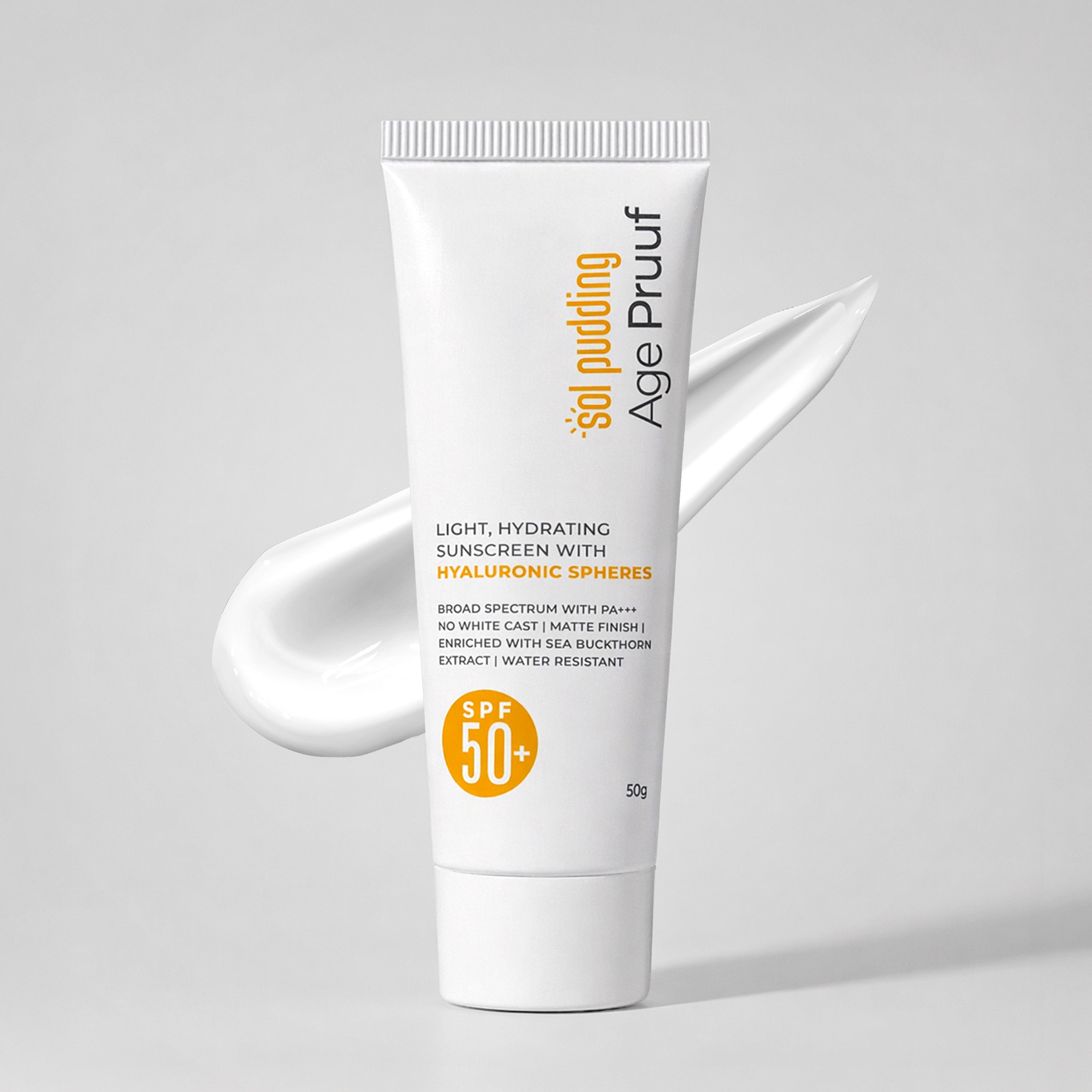 Age Pruuf Hydrating Sunscreen – Sol Pudding