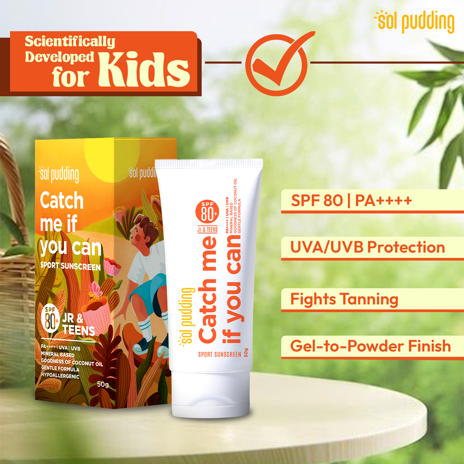 Sports SPF 80+ — Ready for Every Move