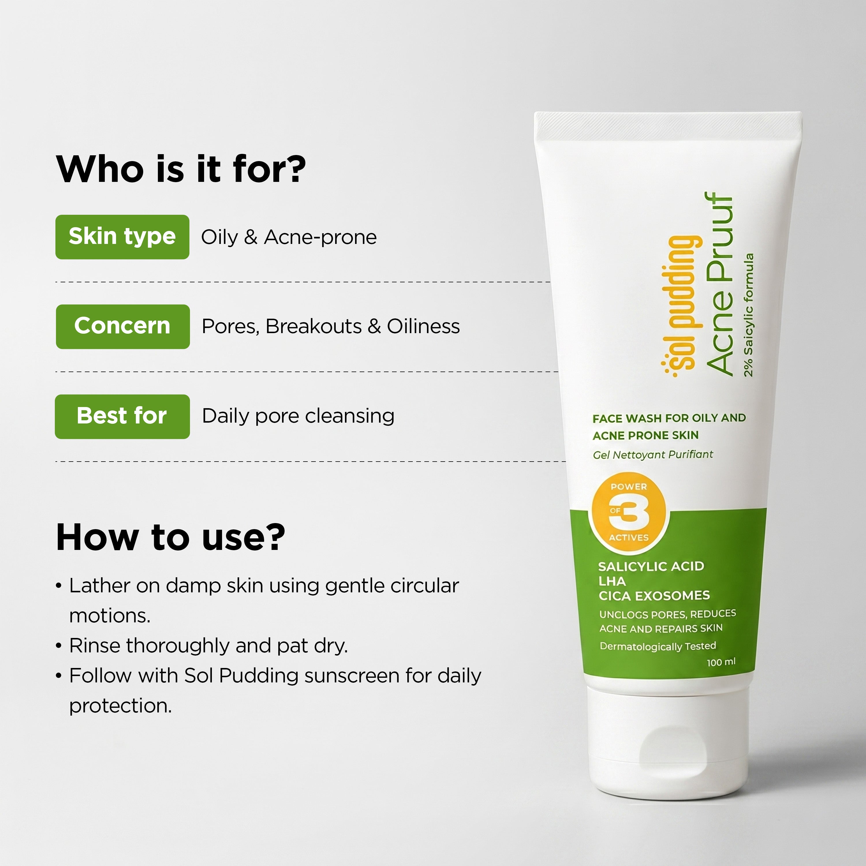 Acne Pruuf Facewash