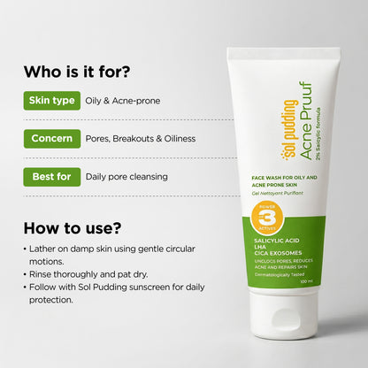Acne Pruuf Facewash