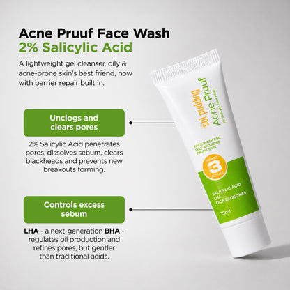 Anti-Acne Facewash - Travel Pack - 15g