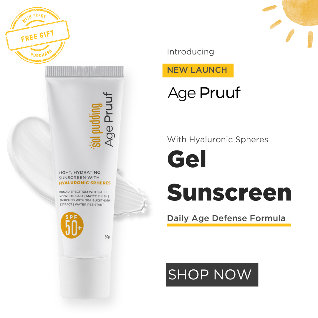 Age Pruuf: Ultra Hydrating Sunscreen SPF 55+&amp; PA+++ A rich protective formula for dry skin