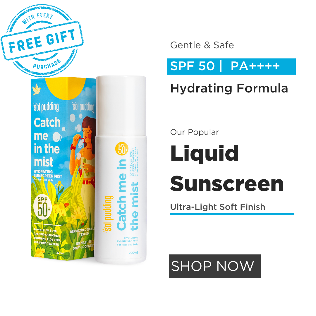 Catch Me In The Mist - Ultra-light watery sunscreen spray SPF 50+ &amp; PA++++ Invisible, fast-absorbing formula for everyday use