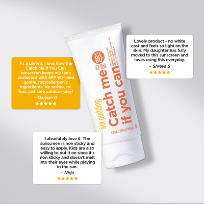 Kids &amp; Teens SPF 80 PA++++ Sports Sunscreen